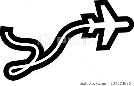Airplane routes, plane paths, travel, flight, trace Airplane routes, plane paths, travel, flight, trace 137073650