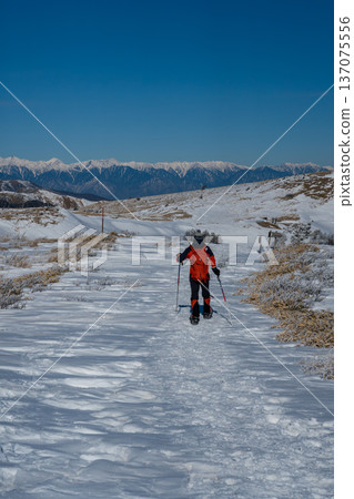 Kirigamine Kogen Snow Hike Kirigamine Kogen Snow Hike 137075556