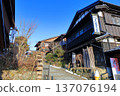 【岐阜縣】晴天下的馬籠宿街景 137076194
