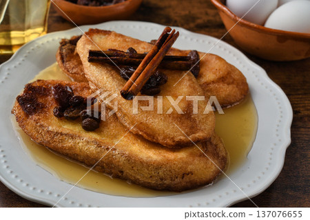 Caballero pobre, a dessert from the Yucatan Peninsula of Mexico Caballero pobre, a dessert from the Yucatan Peninsula of Mexico 137076655