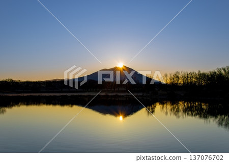 筑波山日出 鑽石筑波 137076702