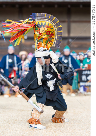 青森縣古蹟根城廣場的八戶nburi 137077515