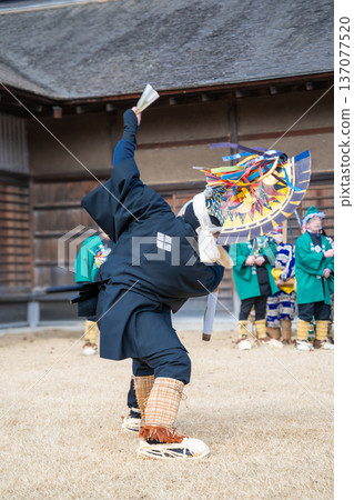青森縣古蹟根城廣場的八戶nburi 137077520