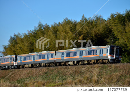 Kiha 75系統快速三重運行三宮線 137077789