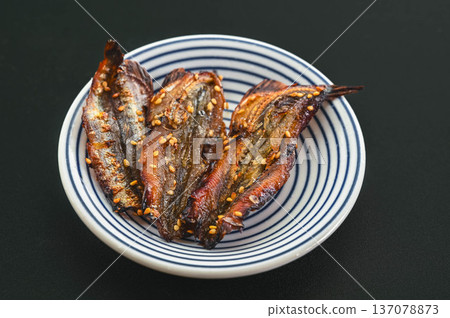 Grilled Shishamo Shishamo with Mirin Grilled Shishamo Shishamo with Mirin 137078873