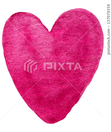 Watercolor heart shape, love symbol simple design. Varnish splash line. Abstract watercolor paint. Watercolor heart shape, love symbol simple design. Varnish splash line. Abstract watercolor paint. 137079359