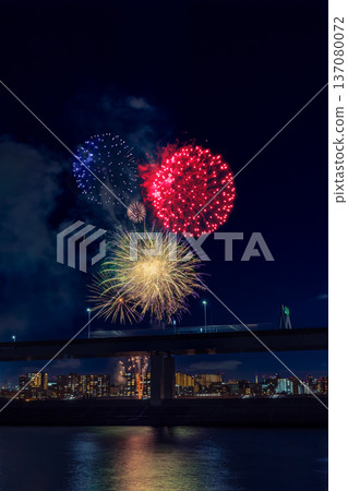 Koto Fireworks Festival, Tokyo Koto Fireworks Festival, Tokyo 137080072