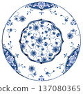 Blue and white porcelain 137080365
