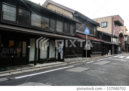Natayacho, Morioka City, Iwate Prefecture: A townscape with traditional townhouse architecture 137080702