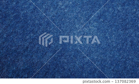 Blue Denim Fabric Texture Background for Fashion and Design Projects 137082369