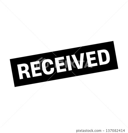 Received Stamp, Received Grunge Square Sign Received Stamp, Received Grunge Square Sign 137082414