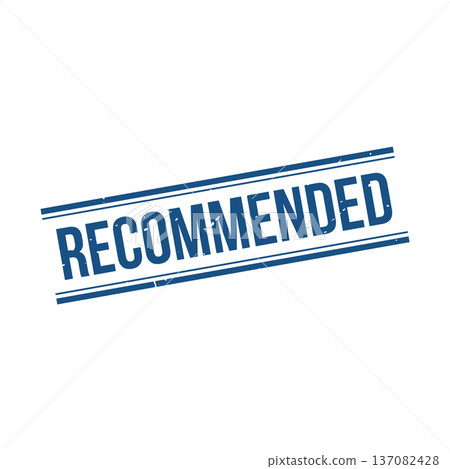 Recommended Stamp, Recommended Grunge Square Sign Recommended Stamp, Recommended Grunge Square Sign 137082428