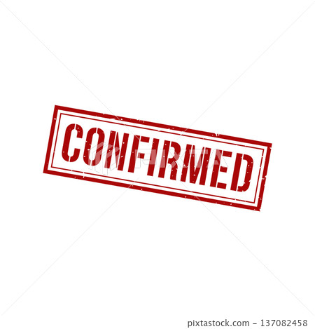 Confirmed Stamp, Confirmed Grunge Square Sign Confirmed Stamp, Confirmed Grunge Square Sign 137082458