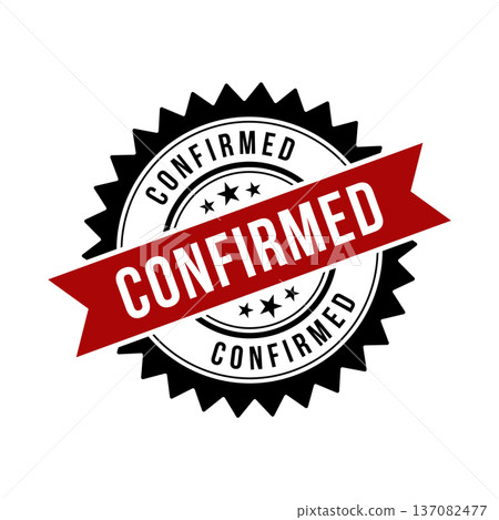 Confirmed Stamp, Confirmed Grunge Round Sign Confirmed Stamp, Confirmed Grunge Round Sign 137082477