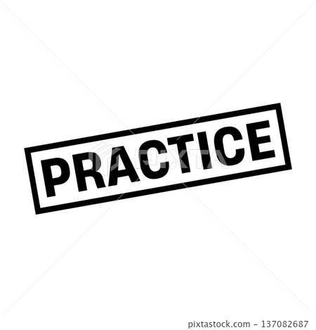 Practice Stamp, Practice Grunge Square Sign Practice Stamp, Practice Grunge Square Sign 137082687