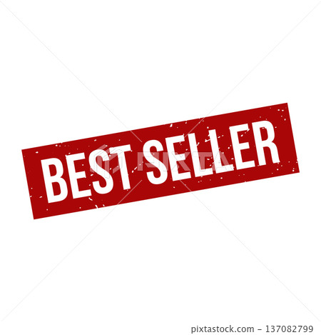 Best Seller Stamp, Best Seller Grunge Square Sign 137082799
