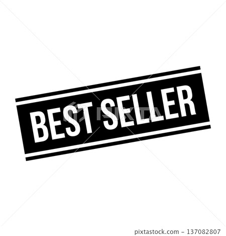 Best Seller Stamp, Best Seller Grunge Square Sign 137082807