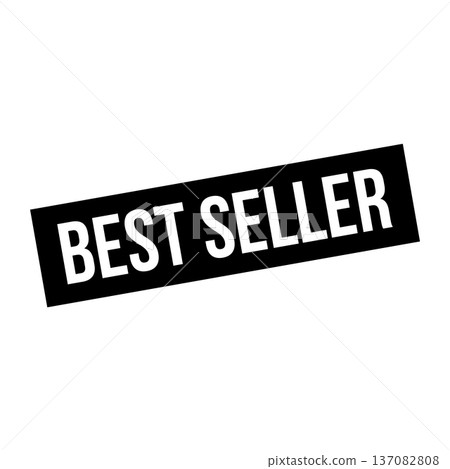 Best Seller Stamp, Best Seller Grunge Square Sign 137082808