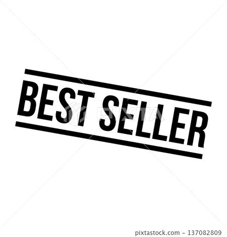Best Seller Stamp, Best Seller Grunge Square Sign 137082809
