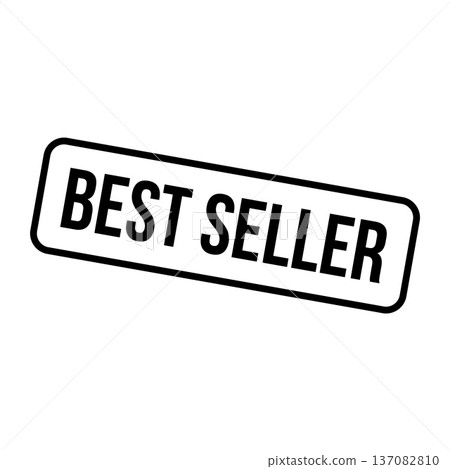 Best Seller Stamp, Best Seller Grunge Square Sign 137082810