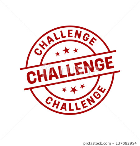 Challenge Stamp, Challenge Round Sign 137082954