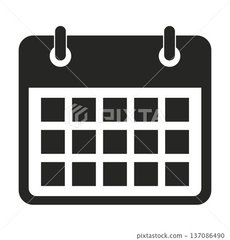 Calendar icon Calendar icon 137086490
