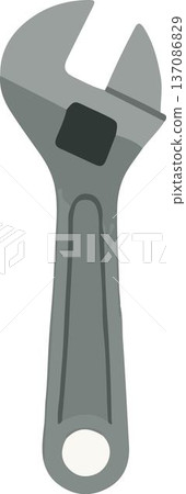 High-quality adjustable wrench for various mechanical tasks. 137086829