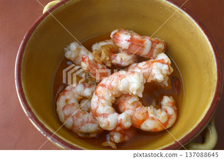 Fresh Prawns as Gourmet Seafood Fresh Prawns as Gourmet Seafood 137088645