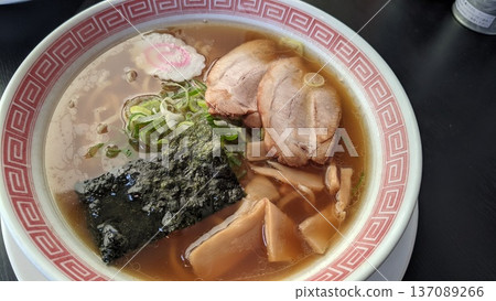 Soy sauce ramen Soy sauce ramen 137089266