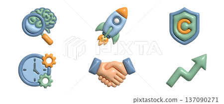 用膨脹圖示可視化工作效率 137090271