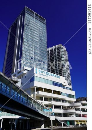 Commercial facilities around the east exit of Yokohama Station 137091418
