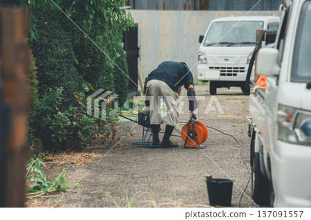 gardener, landscaper, pruning 137091557