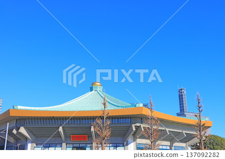 東京都千代田區日本武道館風景 137092282