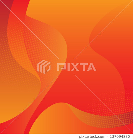 Abstract Orange and Red Gradient Background 137094880