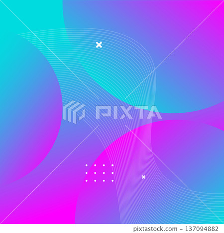 Abstract Blue Purple Gradient Background with Modern Geometric Lines Abstract Blue Purple Gradient Background with Modern Geometric Lines 137094882