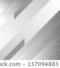 Modern Grey Geometric Abstract Background with Diagonal Lines 137094883