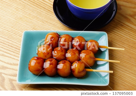 Mitarashi dumpling Mitarashi dumpling 137095003