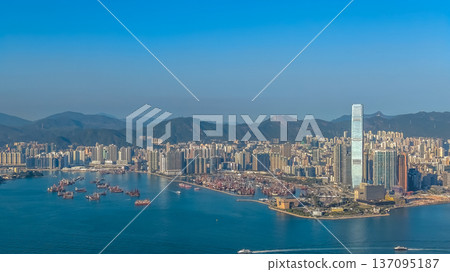 Kennedy Town Skyline Rises Beside Vibrant Western District Waterfront Feb 14 2026 137095187