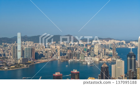 Victoria Harbour Shimmers Between Iconic Hong Kong Urban Skylines Feb 14 2026 Victoria Harbour Shimmers Between Iconic Hong Kong Urban Skylines Feb 14 2026 137095188
