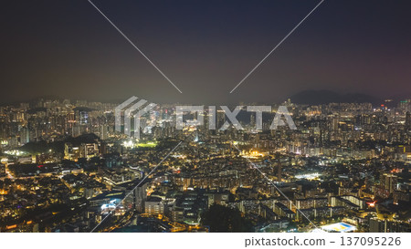 Expansive East Kowloon Skyline Glows Brightly Under Night Sky Feb 13 2026 Expansive East Kowloon Skyline Glows Brightly Under Night Sky Feb 13 2026 137095226