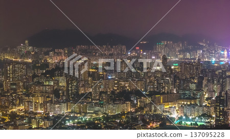 Kowloon Tong Nightscape Reveals Vibrant Urban Residential Skyline Feb 13 2026 Kowloon Tong Nightscape Reveals Vibrant Urban Residential Skyline Feb 13 2026 137095228