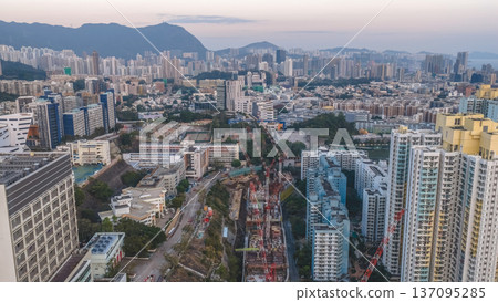 Dense Shek Kip Mei Buildings Overlook Vibrant Kowloon District Feb 13 2026 Dense Shek Kip Mei Buildings Overlook Vibrant Kowloon District Feb 13 2026 137095285