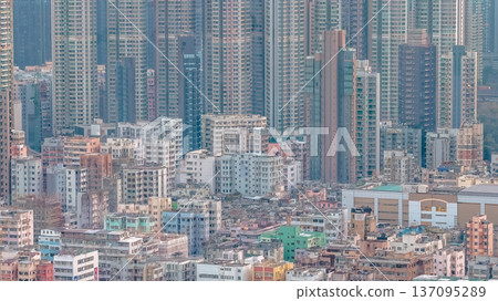 Colorful Sham Shui Po Buildings Form Dense Urban Tapestry Feb 13 2026 Colorful Sham Shui Po Buildings Form Dense Urban Tapestry Feb 13 2026 137095289
