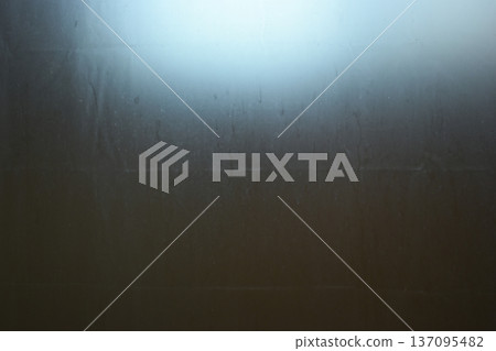 plastic curtain texture in bathroom, scary scene 137095482