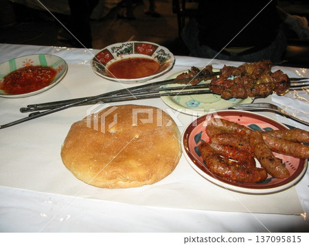 Moroccan street food Moroccan street food 137095815