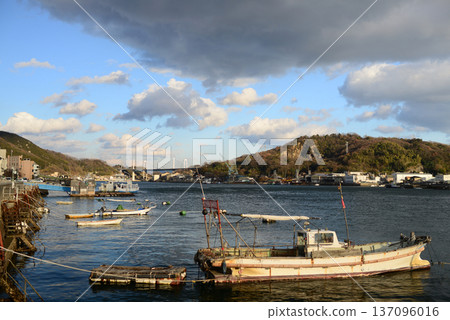 尾道水道西側漁船停泊區-1 137096016