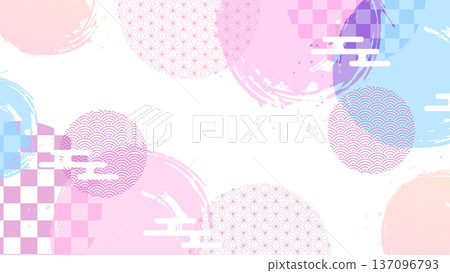 春天washi樣式背景 春天washi樣式背景 137096793