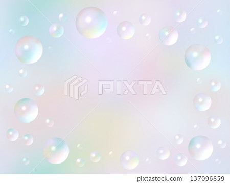 Soap bubble frame C Soap bubble frame C 137096859