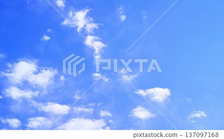 Blue sky and cloud image 137097168