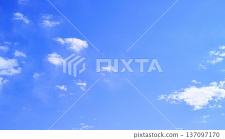 Blue sky and cloud image Blue sky and cloud image 137097170
